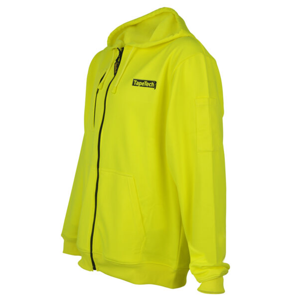 Hi-Vis Hooded Sweatshirt – Large - TapeTech Tool Company