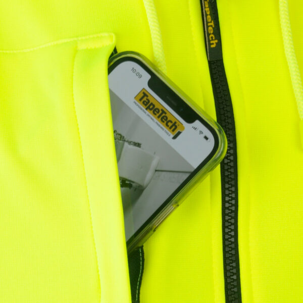 Hi-Vis Hooded Sweatshirt - TapeTech Tool Company