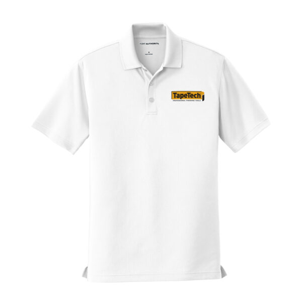 Dry Zone UV Micro-Mesh Polo in White - TapeTech Tool Company