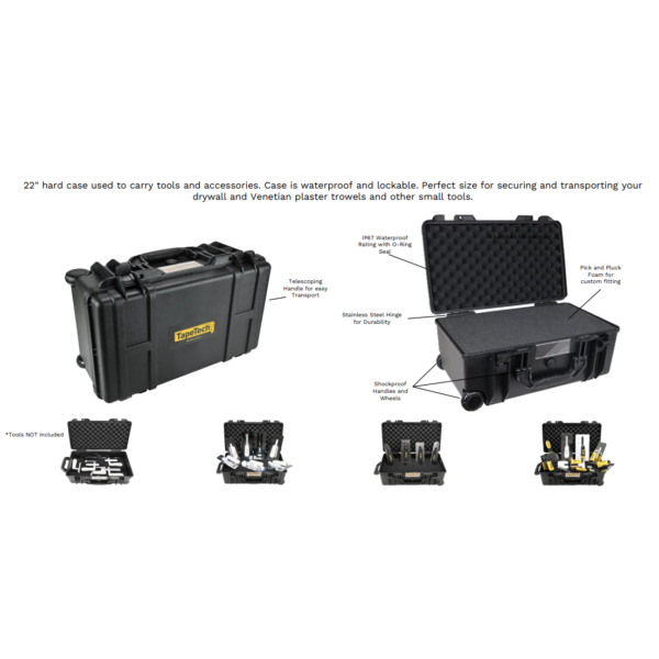 22” Hard Utility Case - TapeTech Tool Company